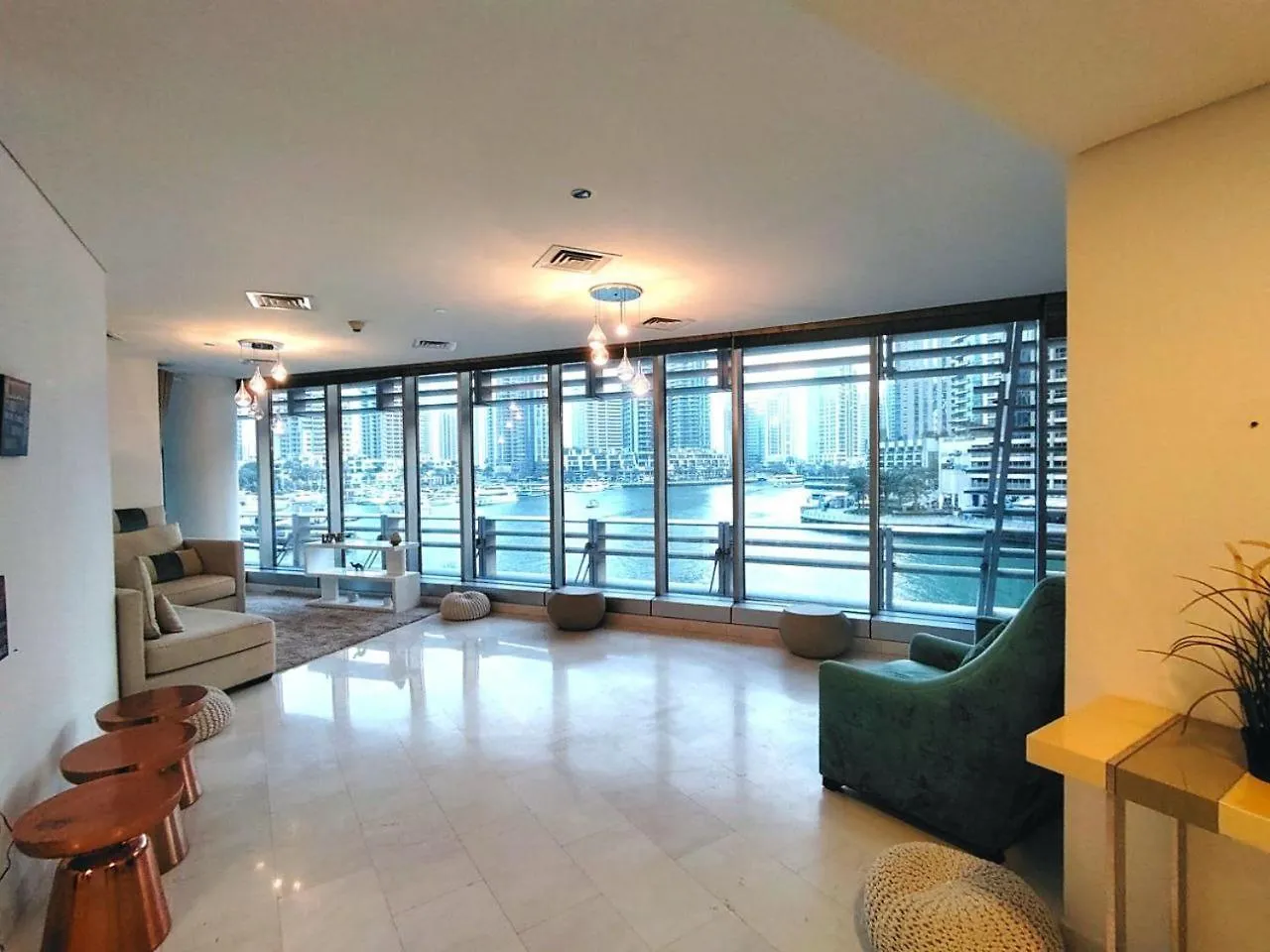 Full Marina View Cayan Tower Daire Dubai